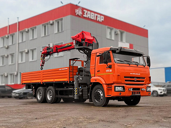 Бортовой КАМАЗ 65115 с КМУ СмартЭко FG716HP (сп/место)_0